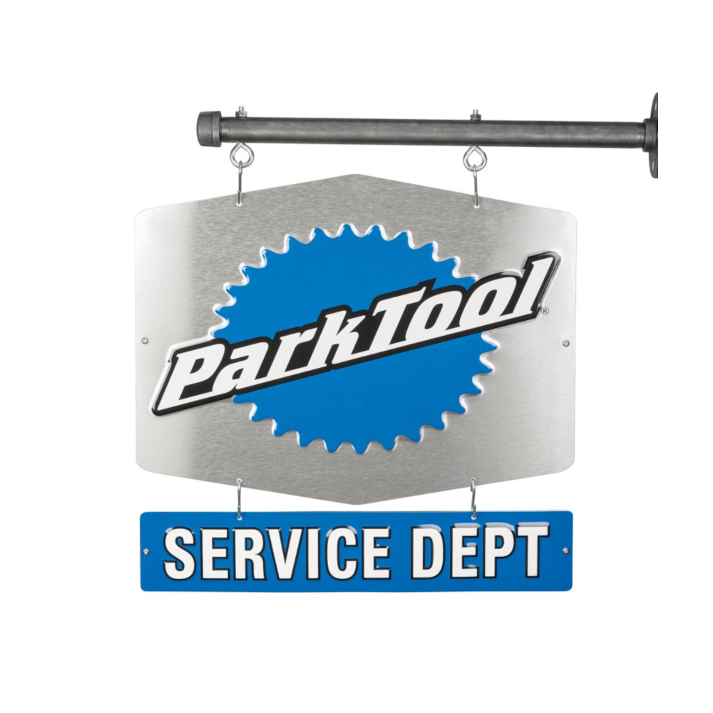 Park Tool SDS-2 Service Department Sign Double-Sided - The Bikesmiths