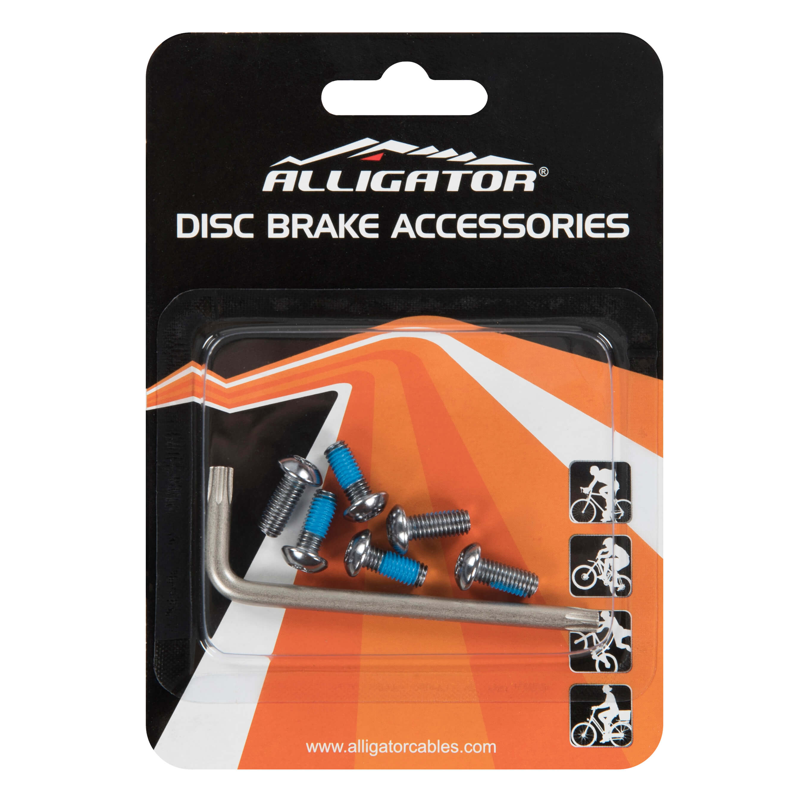 Alligator Disc Rotor Torx Bolt Set of 6 | The Bikesmiths