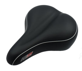 End Zone Vinyl Vacuum-Gel City Cruiser Saddle - TheBikesmiths