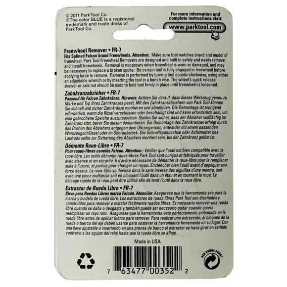 Park Tool FR-7 Falcon Freewheel Tool - TheBikesmiths