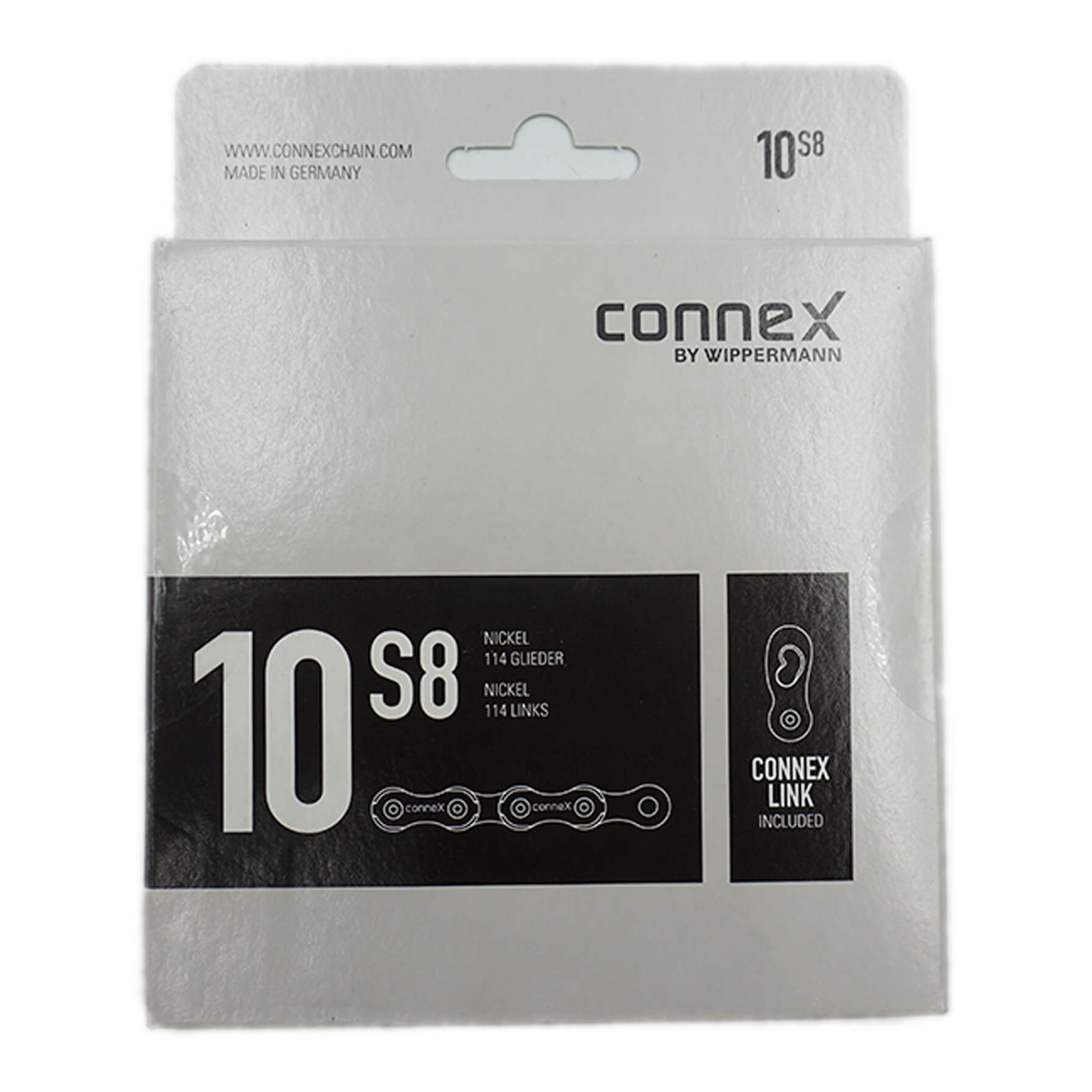 Wippermann Connex 10S8 10 Speed Nickel Coated Chain - TheBikesmiths