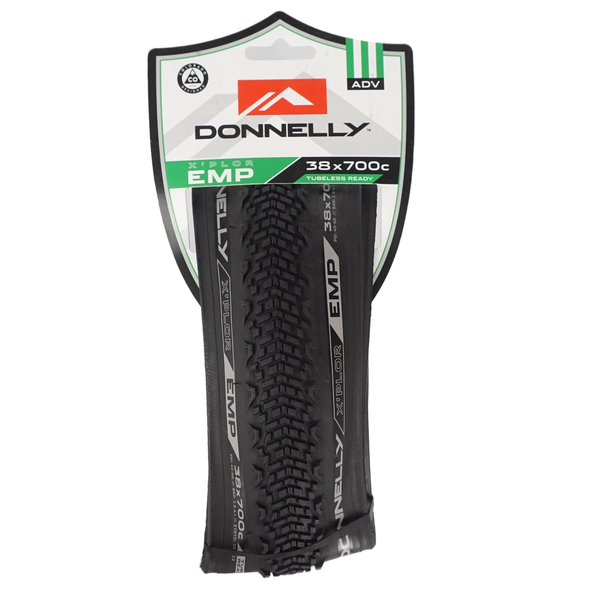 Donnelly X'plor EMP 700x38 Tubeless Ready Folding Tire - TheBikesmiths