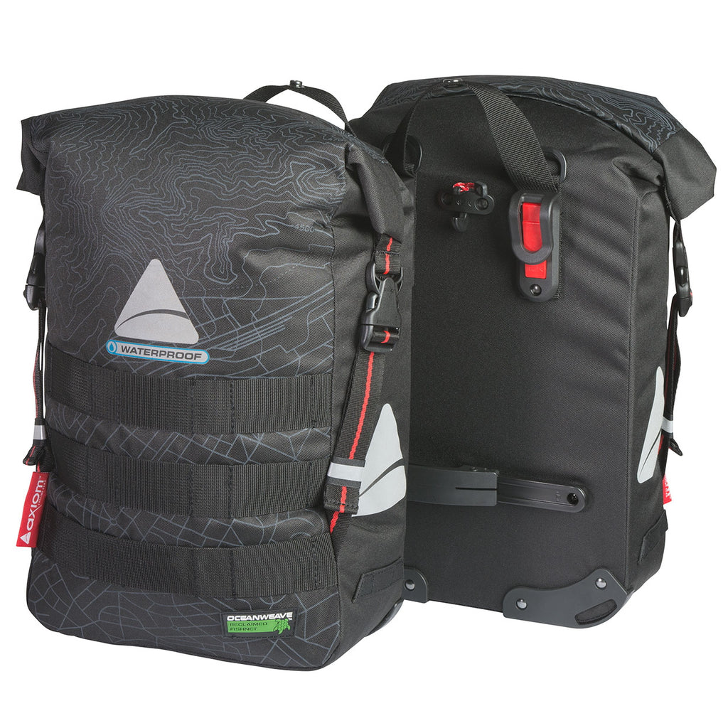 Axiom Monsoon Oceanweave 32+ Panniers - TheBikesmiths