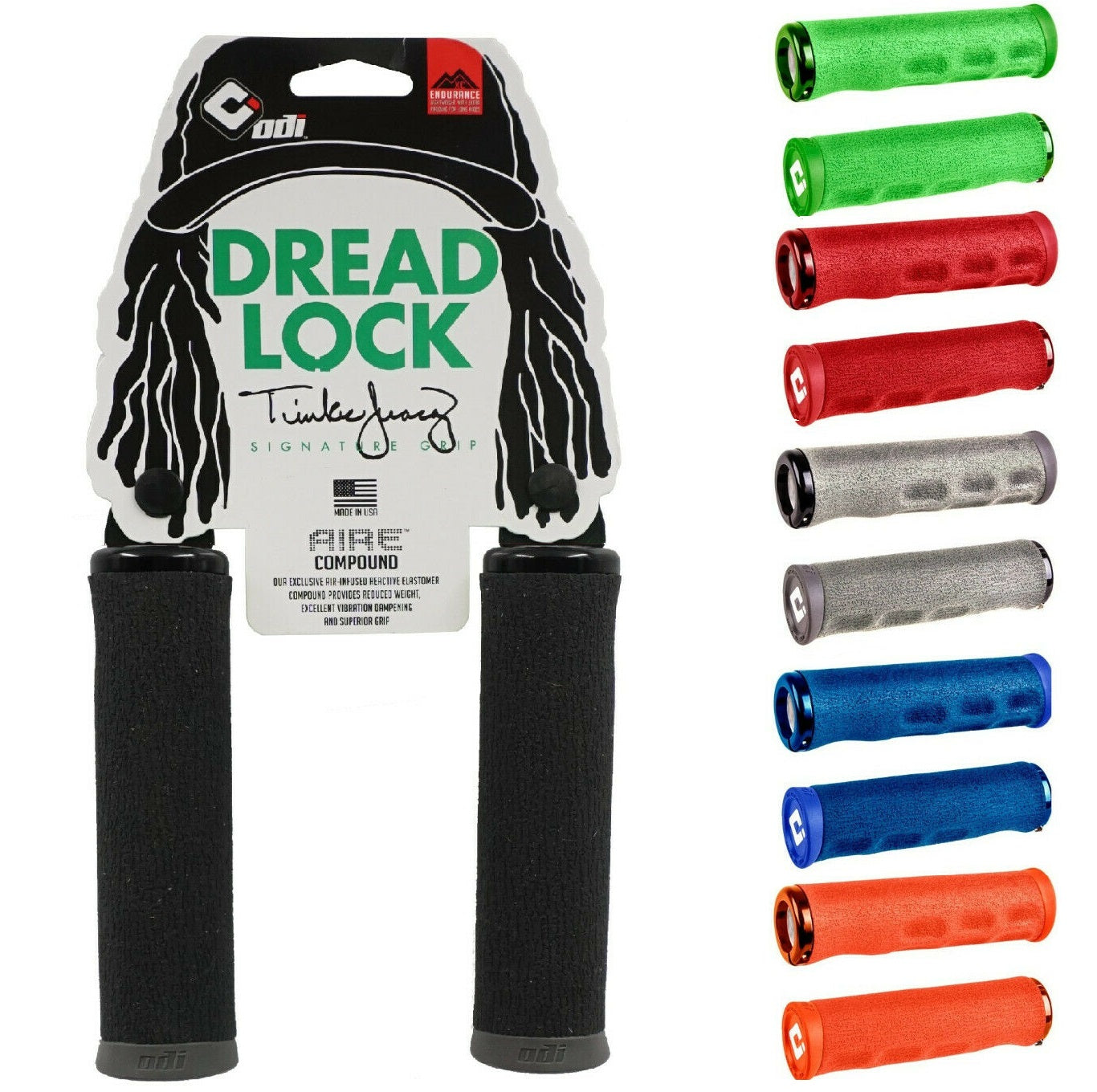 ODI Dreadlock 130mm Grips - TheBikesmiths