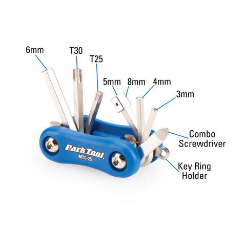 Image of Park Tool MTC-25 8-Feature Multitool - TheBikesmiths