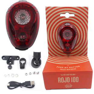 Planet Bike Rojo 100 USB Taillight - TheBikesmiths