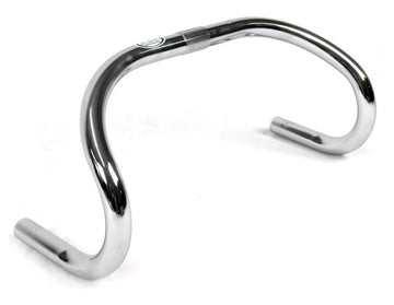 Nitto B123 Steel 25.4 Track Handlebar NJS Approved - TheBikesmiths