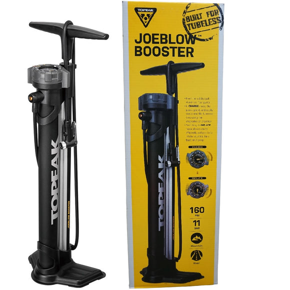Topeak TJB-BST3 Joe Blow Booster Floor Pump with Gauge - TheBikesmiths