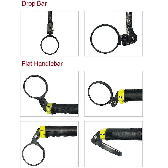 Hafny Universal Bar-End Mirror