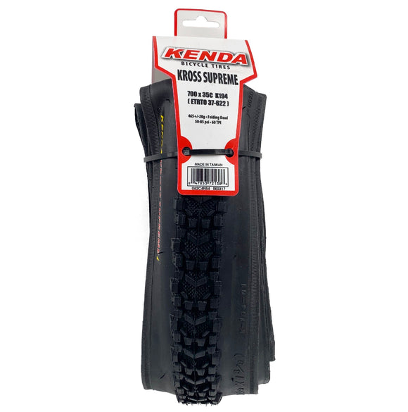 Kenda K194 Kross Supreme 700x35 Folding Tire - The Bikesmiths