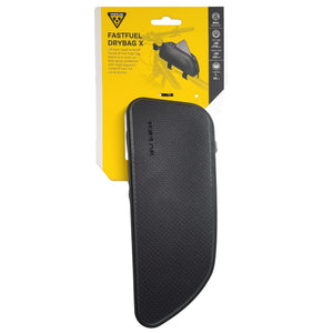 Topeak TC2306B Fastfuel Drybag X Black Top Tube Black Fits 6.5" Phones