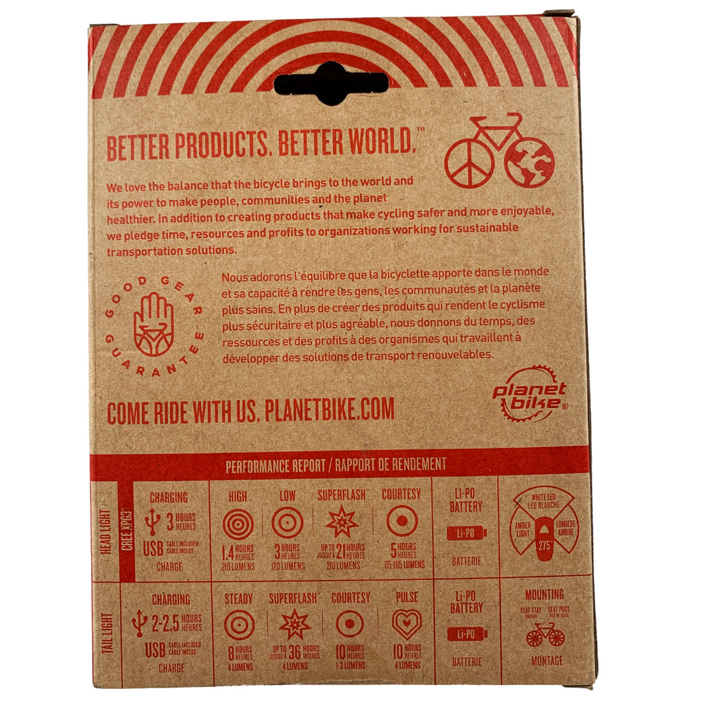 Planet bike superflash usb clearance