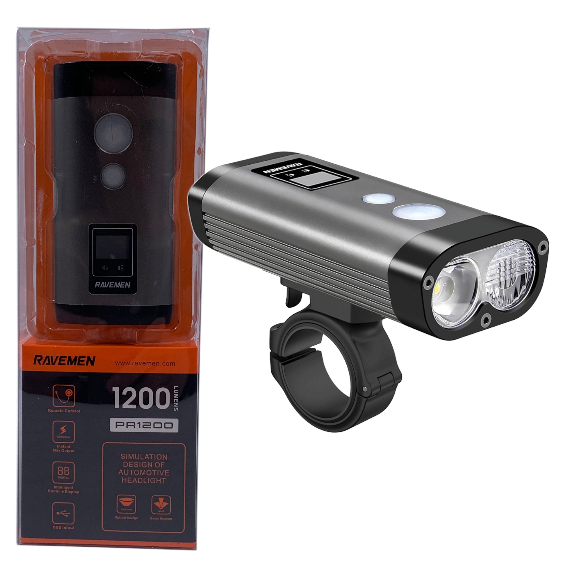 Ravemen PR1200 Headlight - Thumbnail 3