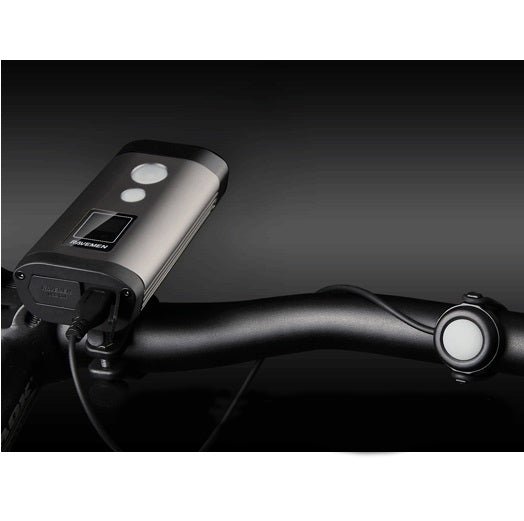 Ravemen PR1200 1200 Lumen USB Dual Headlight w/ Remote Switch - The Bikesmiths