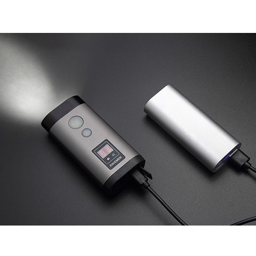 Ravemen PR1600 1600 Lumens USB Dual Head Light w/ Remote Switch
