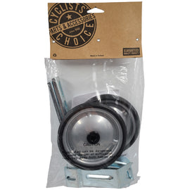 Cyclist Choice 12-20" Steel Training Wheels with Over Sized Backet - The Bikesmiths