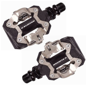 Exustar EPM239 Double Sided SPD Clipless Pedals