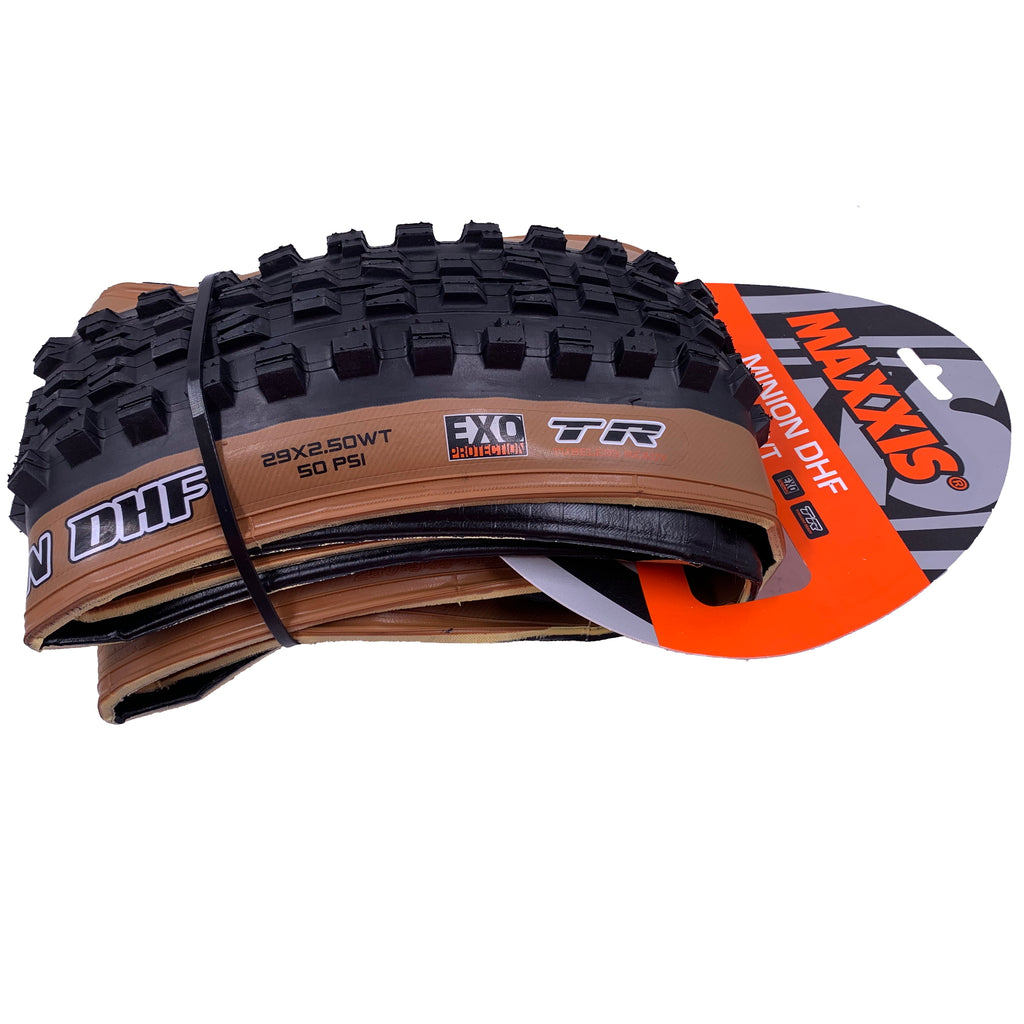 Maxxis minion dhf tan hot sale wall 29