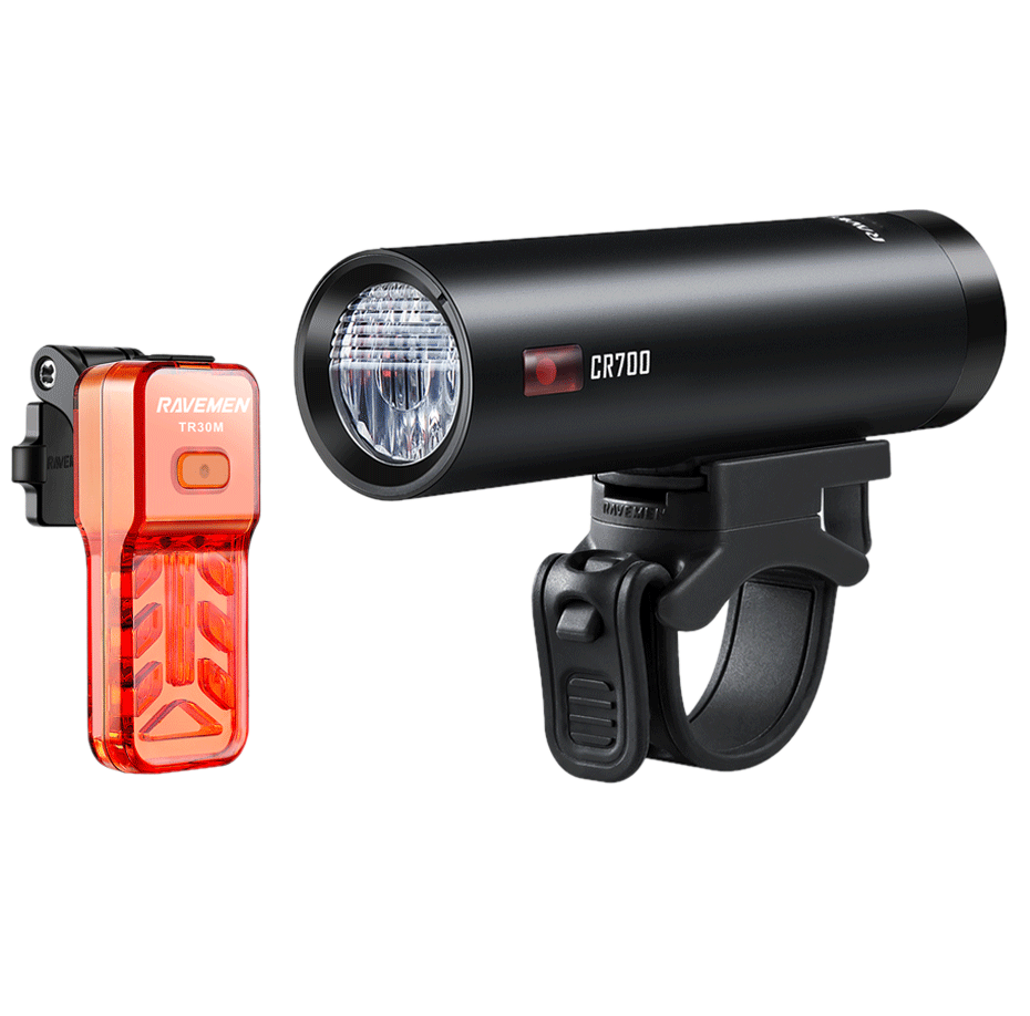 Ravemen LS-CT03 CR700/TR30M USB Lightset - The Bikesmiths