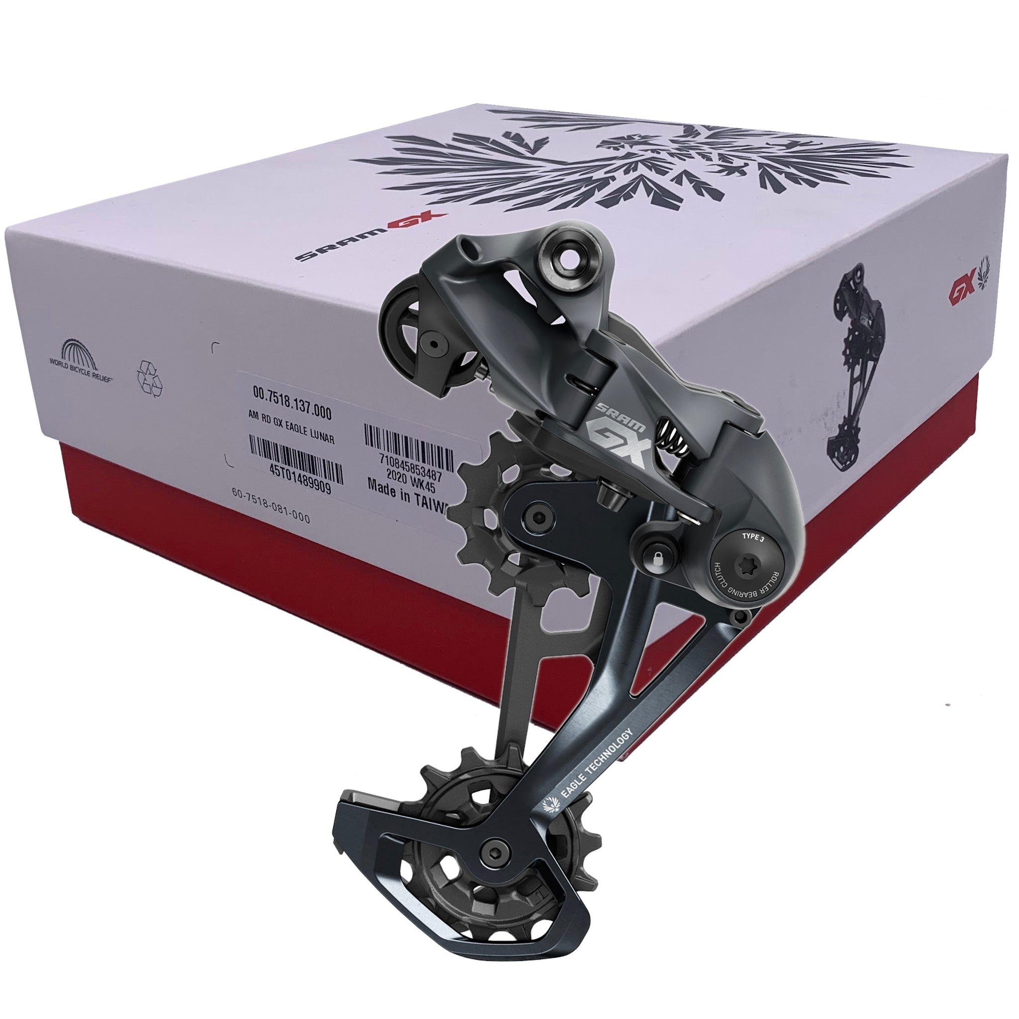 SRAM GX Eagle Rear 12 Speed Derailleur Lunar Max 52T - The Bikesmiths