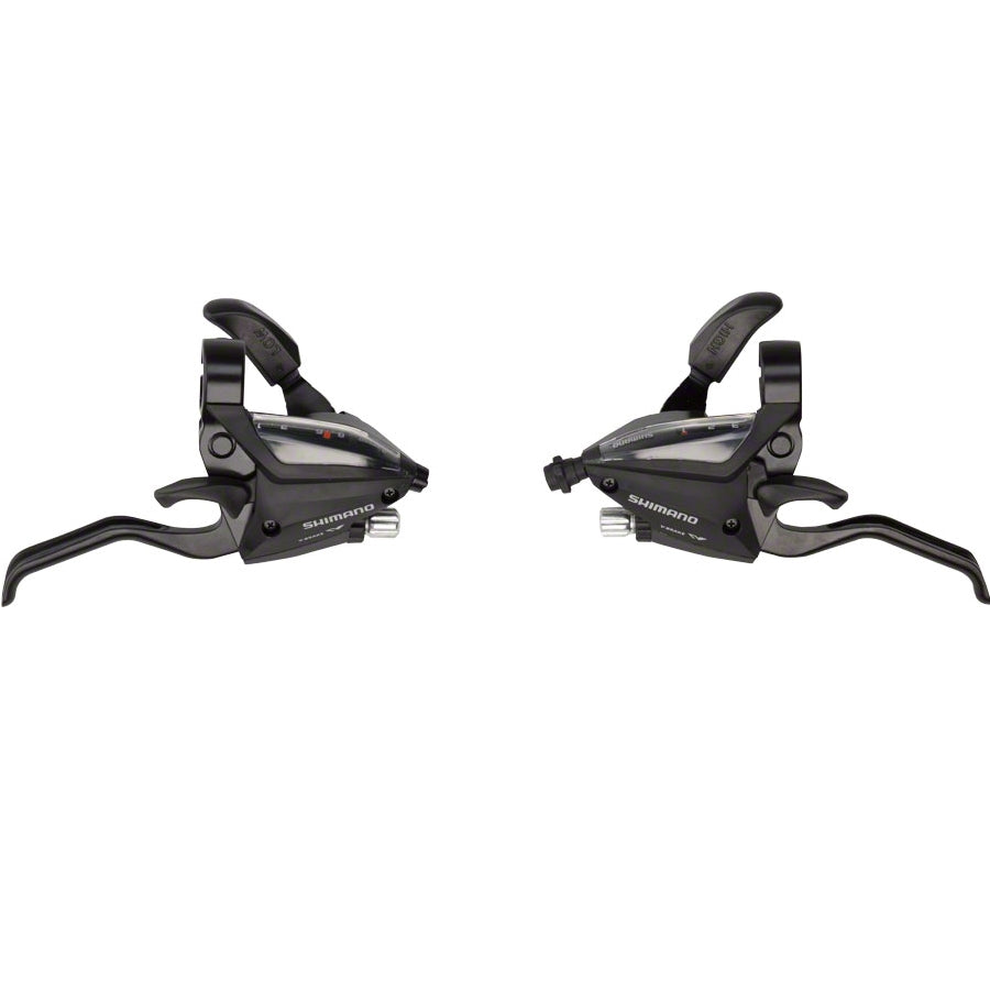 Shimano Acera ST-EF500 3x8-Speed Shifters with V-Brake Levers - The Bikesmiths