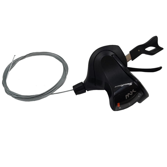 Sun Race DLMX30 11-Speed Right Hand Black Trigger Shifter - The Bikesmiths