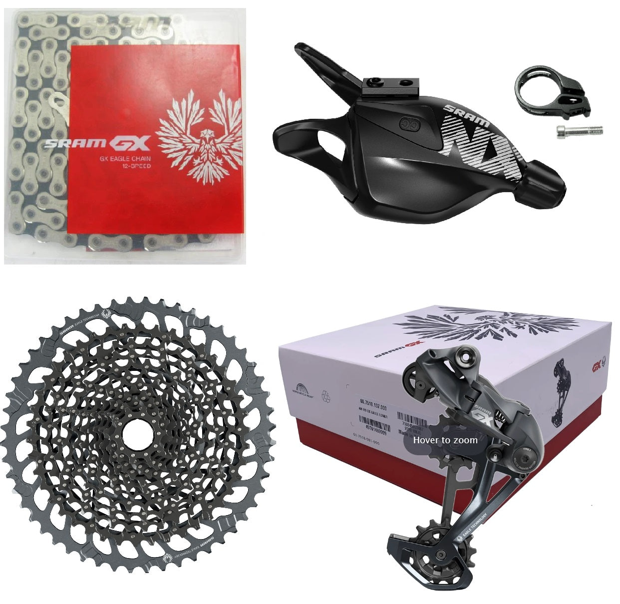 SRAM GX 12-speed Group with Nx Shifter - The Bikesmiths