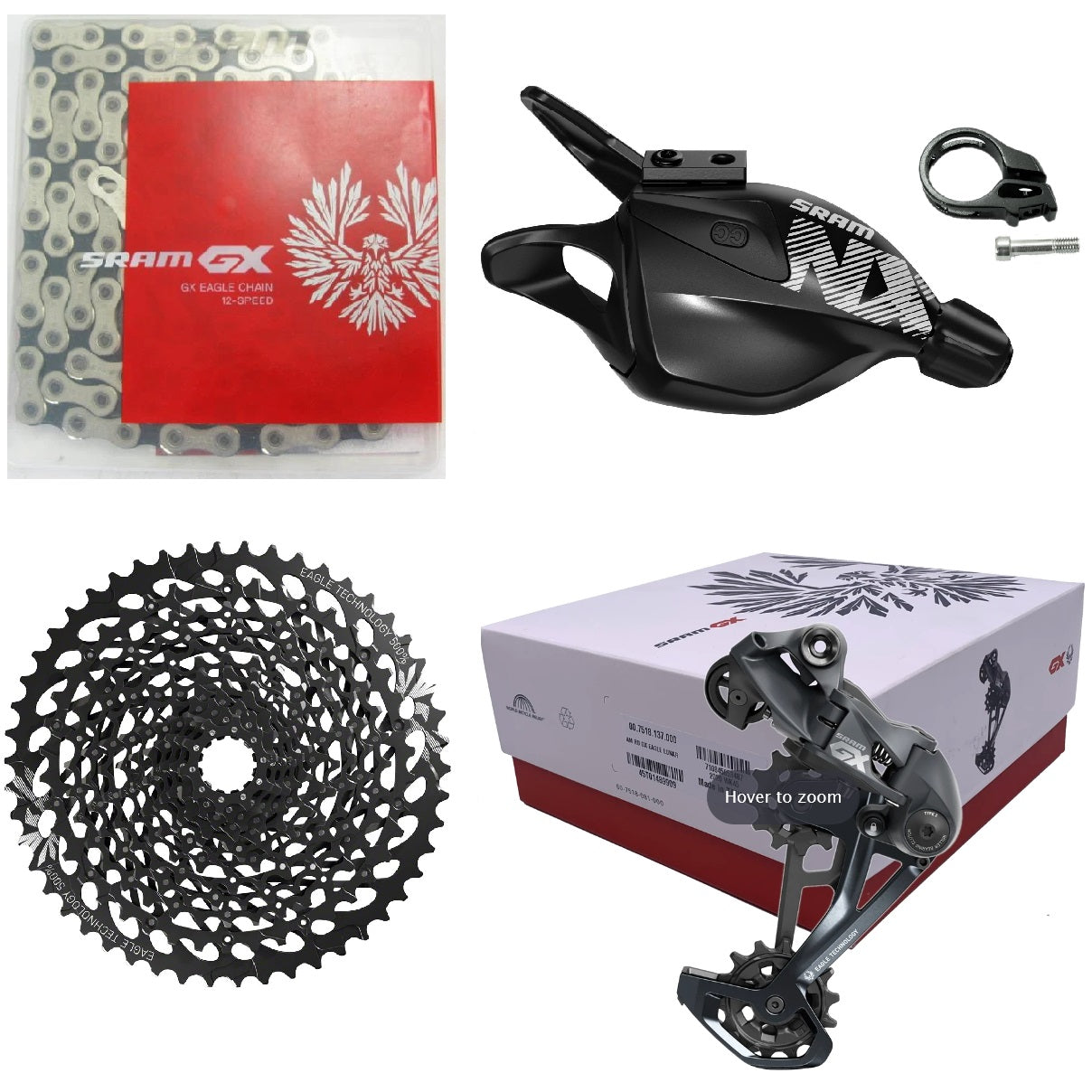SRAM GX 12-speed Group with Nx Shifter The Bikesmiths