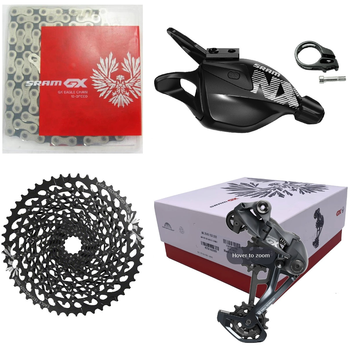 SRAM GX 12-speed Group with Nx Shifter - The Bikesmiths
