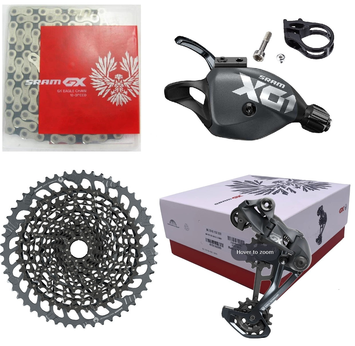 SRAM GX 12-speed Group with X01 Shifter - The Bikesmiths