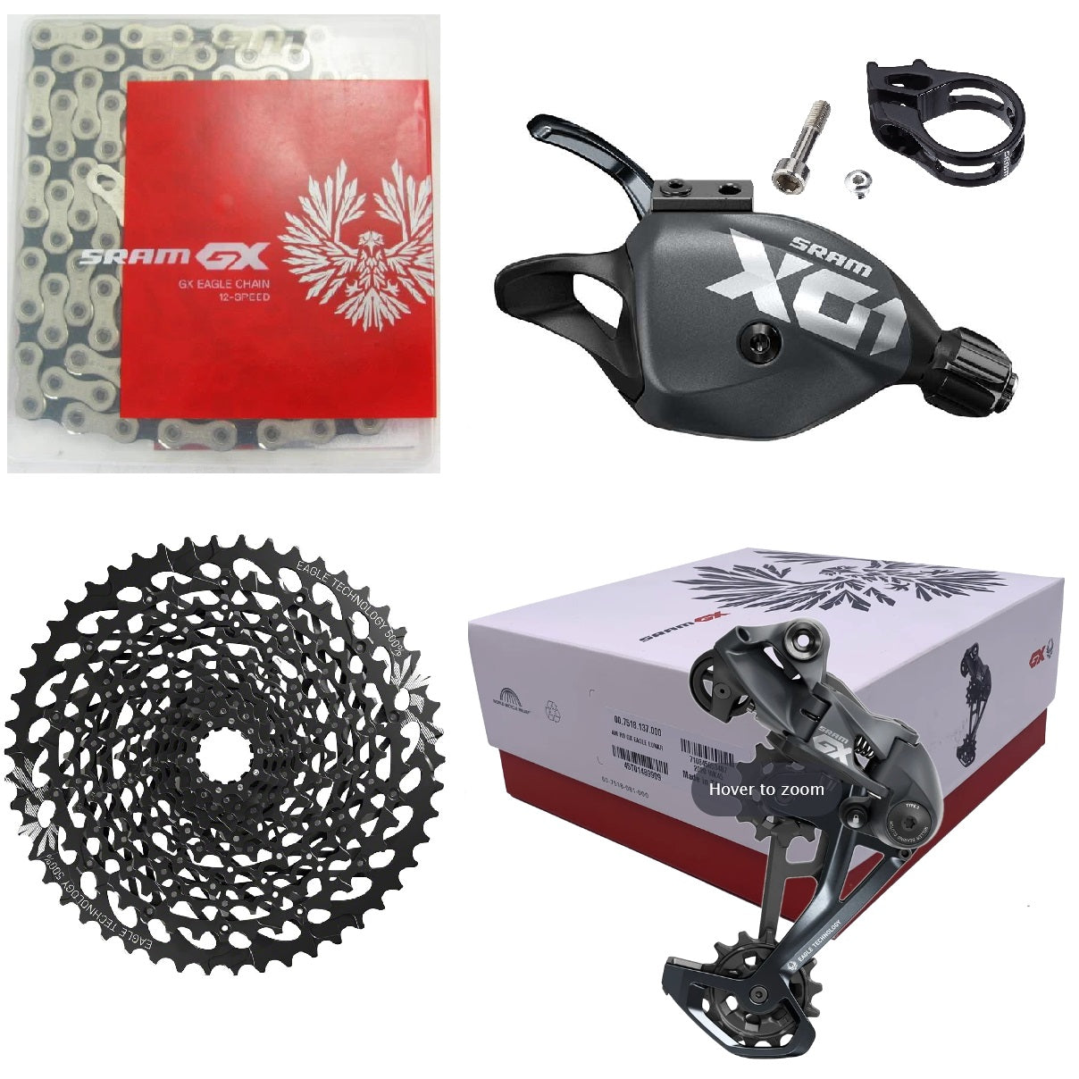 SRAM GX 12-speed Group with X01 Shifter - The Bikesmiths