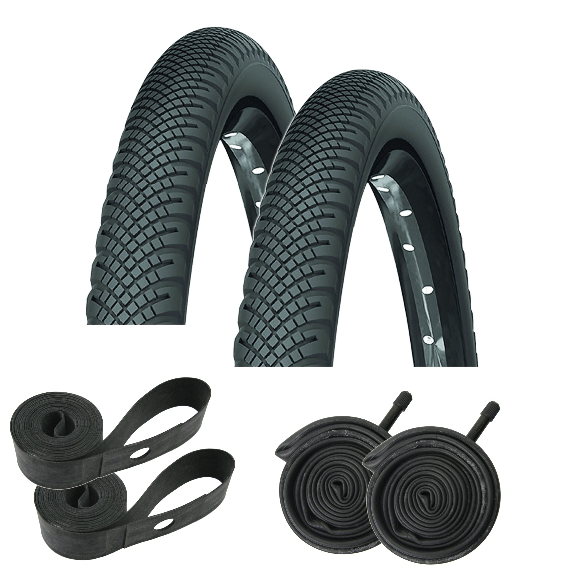 Michelin Country Rock 26x1.75 Schrader Valve Tire Kit - The Bikesmiths