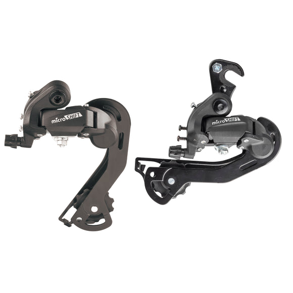 microSHIFT M21 6,7 Speed Long Cage Rear Derailleur - The Bikesmiths