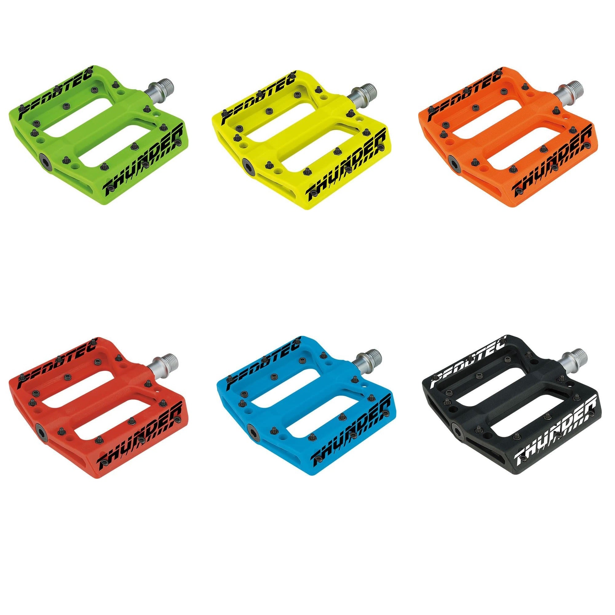 Pedotec Thunder 183 Pro Platform Pedals with 20 pins - The Bikesmiths