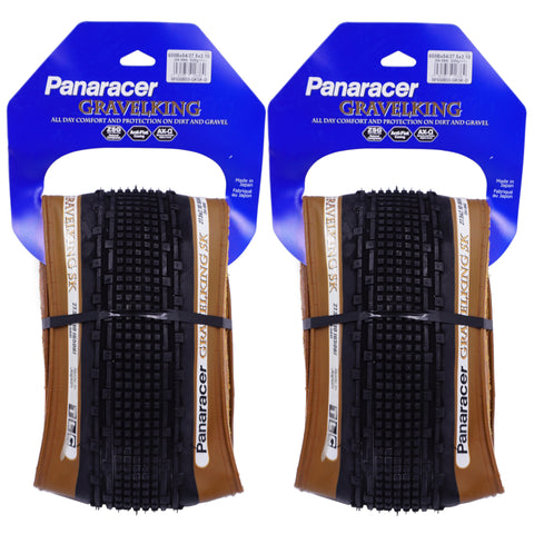 Image of Panaracer GravelKing SK TLC 27.5 Tubeless Ready Brownwall Tire