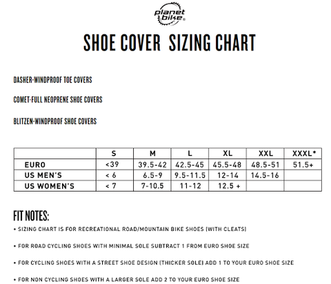 Image of Planet Bike Blitzen Wind Proof Shoe Covers