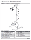 Park Tool PCS-4-1 Repair Stand with 100-5C Linkage Clamp - The Bikesmiths