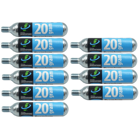 Image of Genuine Innovations G2134 20g CO2 Threaded Cartridge - TheBikesmiths