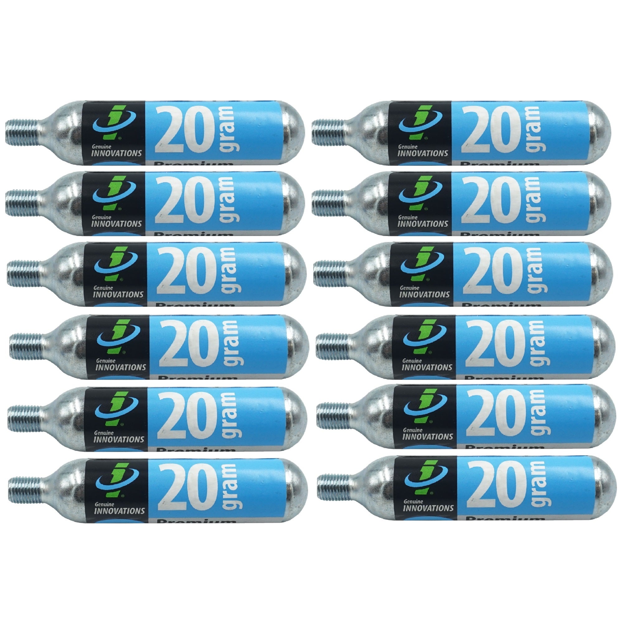Genuine Innovations G2134 20g CO2 Threaded Cartridge - TheBikesmiths