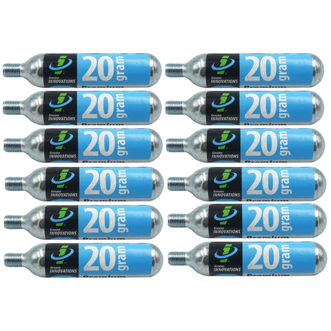 Image of Genuine Innovations G2134 20g CO2 Threaded Cartridge - TheBikesmiths