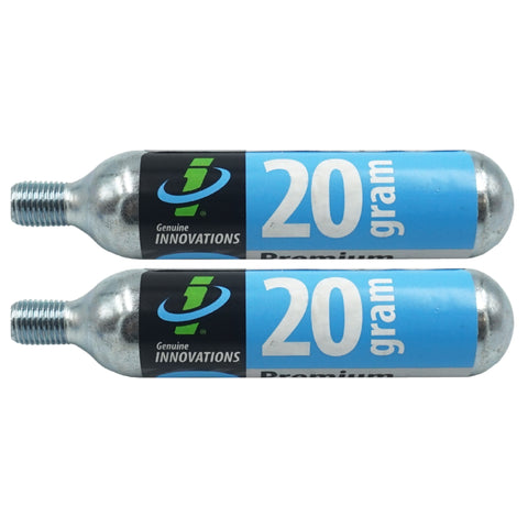 Image of Genuine Innovations G2134 20g CO2 Threaded Cartridge - TheBikesmiths