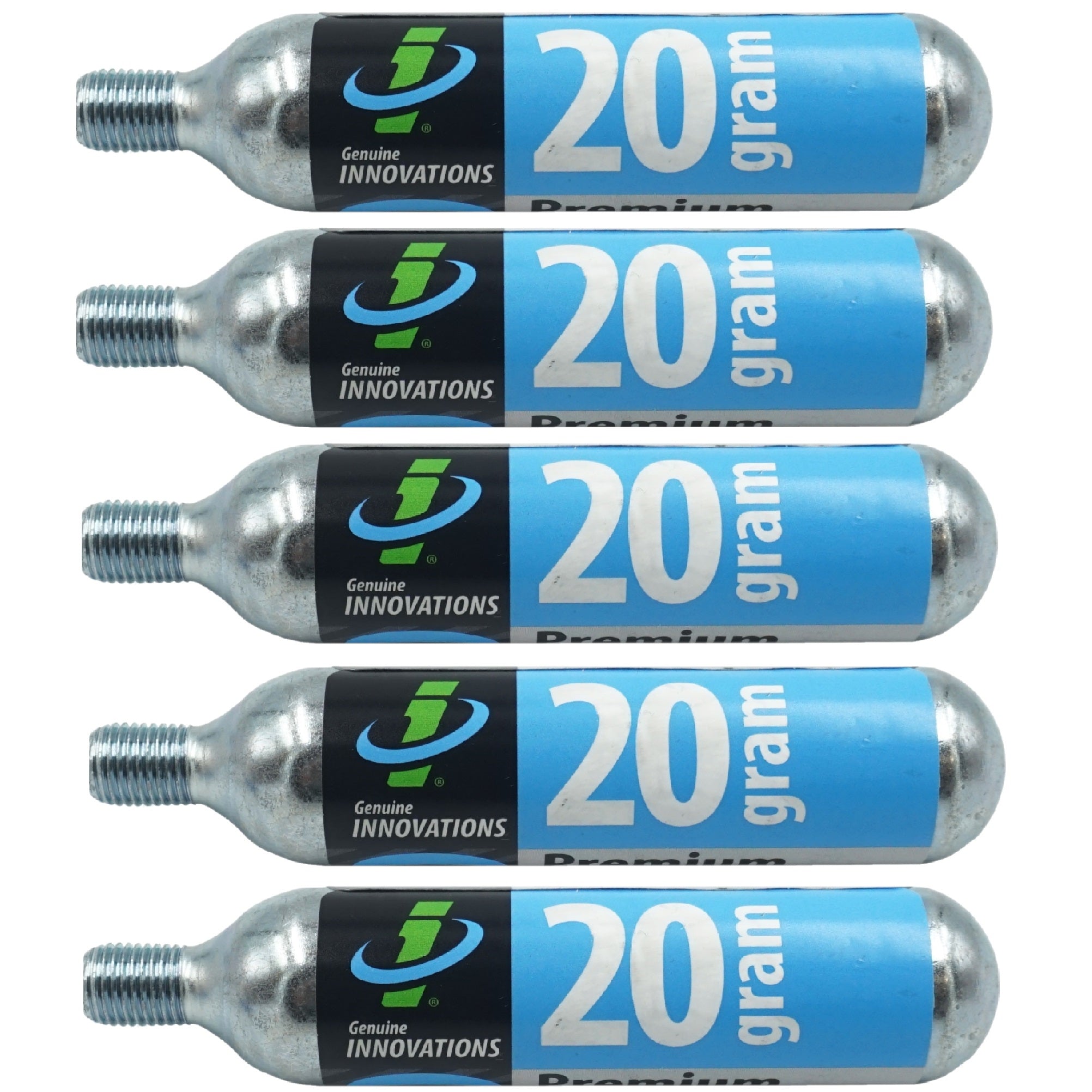 Genuine Innovations G2134 20g CO2 Threaded Cartridge - TheBikesmiths