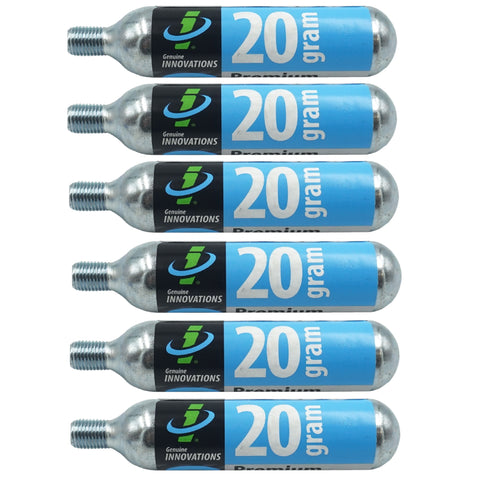 Image of Genuine Innovations G2134 20g CO2 Threaded Cartridge - TheBikesmiths