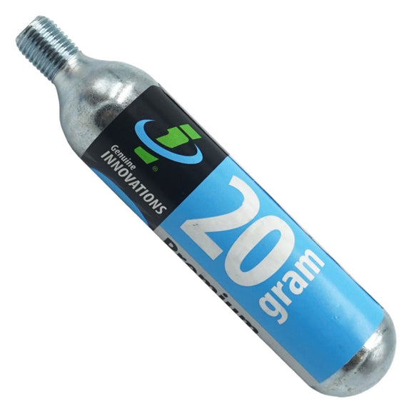 Genuine Innovations G2134 20g CO2 Threaded Cartridge - TheBikesmiths
