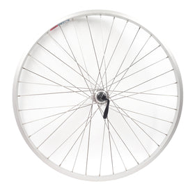 Silver 26" Cassette Type Rear Quick Release Wheel - The Bikesmiths