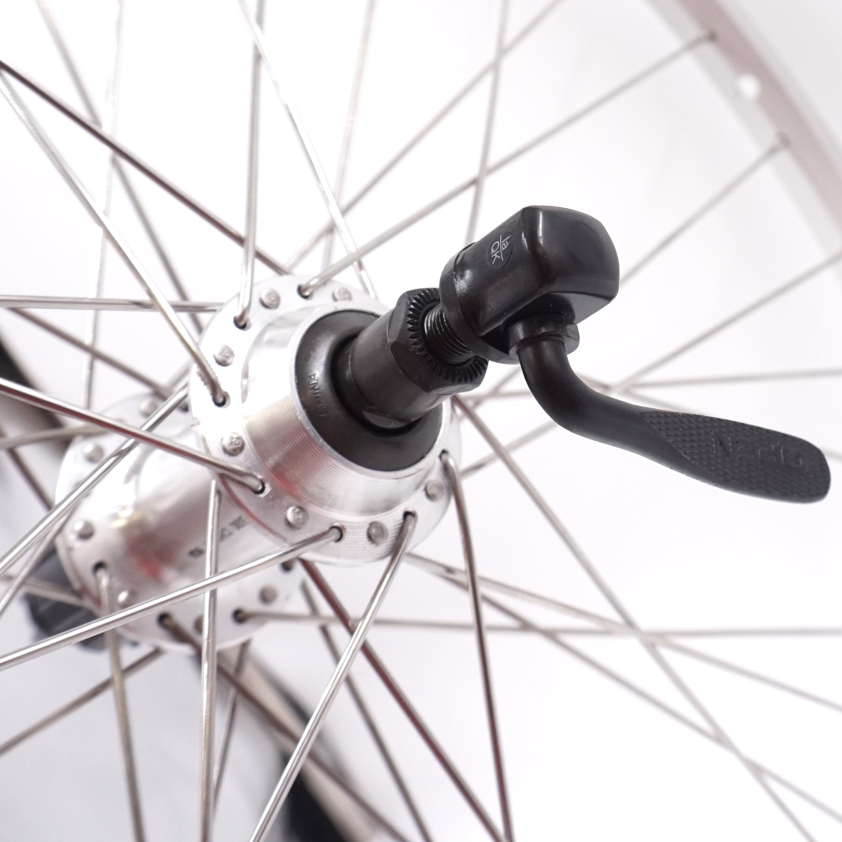 Silver 26" Cassette Type Rear Quick Release Wheel - The Bikesmiths