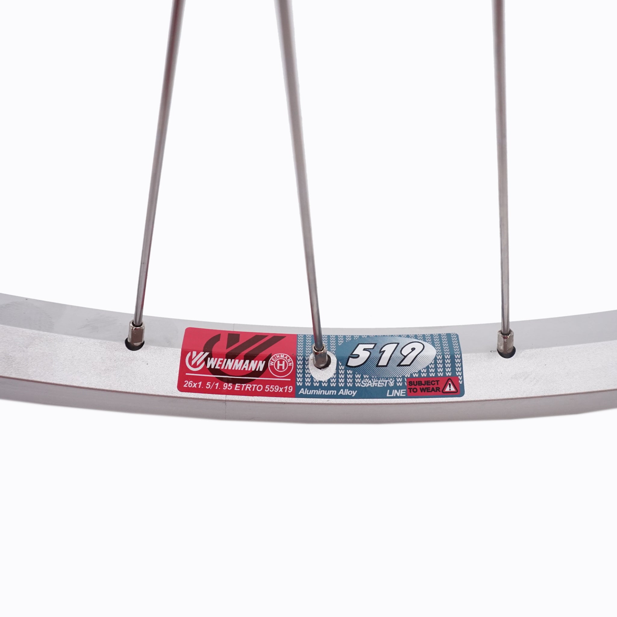 Weinmann 519 26 Rear Bike Wheel With Cassette Bicycle Rim 26