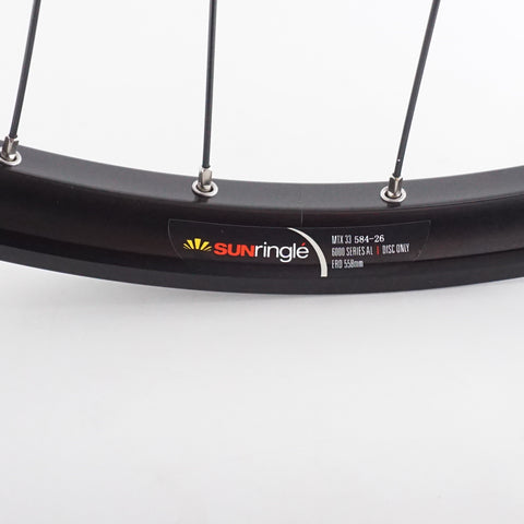 Image of Sun Ringle MTX33 27.5 Black Alloy Rear Bike Disc Wheel