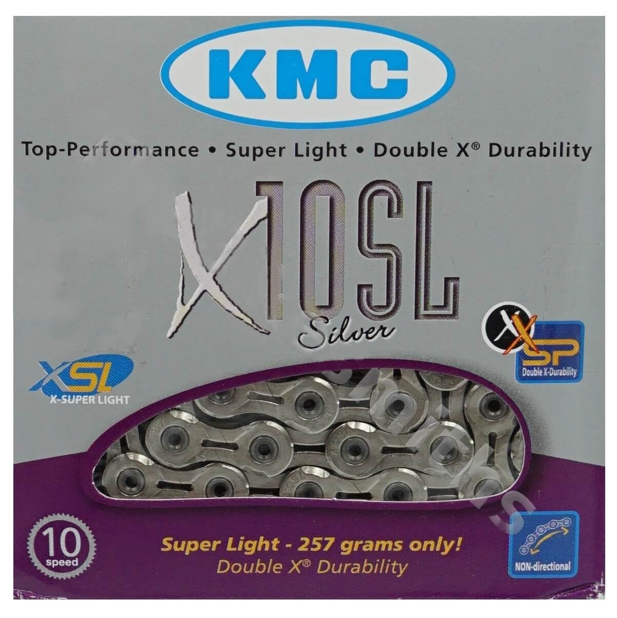 Chain hatchery KMC e10 Silver 10 speed