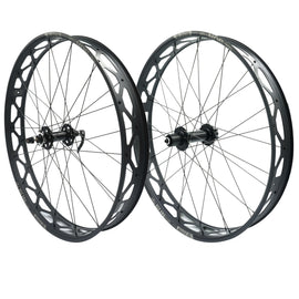 Sun Ringle 26" Mulefut 80SL V2 wheelset.  9x135 front and 10x190 rear with QR
